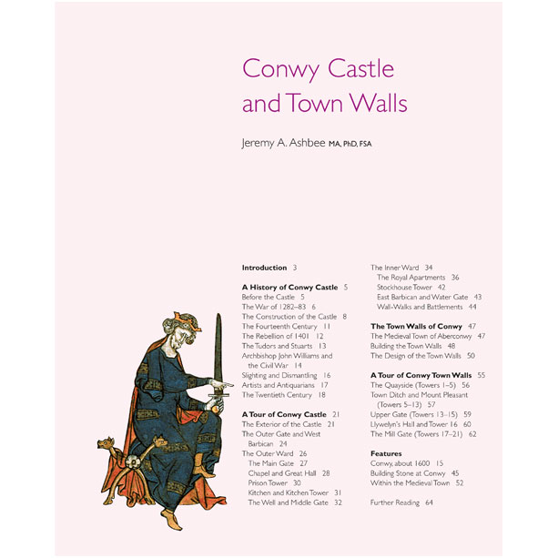 Conwy Castle Guidebook  World Heritage Site (reduced from £4.95 to £2.50)