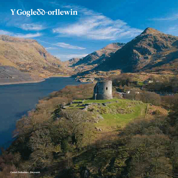 The Cadw Handbook - A guide to over 100 historic places in Wales (Welsh language)